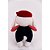 Pelucia coelho pirata 37cm - zip (unidade) - Imagem 3