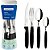 Talher faqueiro ipanema 24pc inox pto - tramontina (pote) - Imagem 2