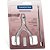 Alicate higiene pessoal jogo p/cuticulas aco inox 2pcs - tramontina (unidade) - Imagem 2