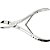 Alicate higiene pessoal p/unha aco inox - tramontina (unidade) - Imagem 1