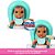 Barbie family skipper c/bebe vest. arco iris - mattel (unidade) - Imagem 5