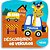 Livro infantil ilustrado recortado descobrindo veiculos - magic kids (unidade) - Imagem 1