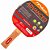 Raquete para ping pong borracha lisa c/ espuma - poker (unidade) - Imagem 1