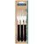 Talher garfo mesa leme 3pc inox c.pto - tramontina (blister) - Imagem 1