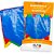 Artigo para decoracao bandeirola plastica 10m 17x23c - klf festas (pacote) - Imagem 1
