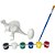 Brinquedo para colorir kit dinossauro de pintar - bee toys (unidade) - Imagem 1