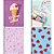 Caderno 01x1 capa dura vibe 80 folhas feminino - tilibra (pct.c/04) - Imagem 1