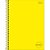 Caderno 01x1 capa dura zoom+ 96fls. amarelo - tilibra (pct.c/04) - Imagem 1
