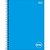 Caderno 01x1 capa dura zoom+ 96 folhas azul - tilibra (pct.c/04) - Imagem 1