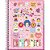 Caderno 10x1 capa dura flip+ 200 folhas feminino - tilibra (pct.c/04) - Imagem 3