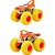 Hot wheels monster trucks glow-in-the-dark 1:64 (s) - mattel (unidade) - Imagem 2