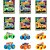 Hot wheels monster trucks glow-in-the-dark 1:64 (s) - mattel (unidade) - Imagem 1