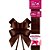 Laco pronto liso 22mmx44cm cetim marrom cafe - fitas progresso (pct.c/05) - Imagem 1