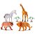 Miniatura colecionavel kit animais selvagens c/acesso - bee toys (unidade) - Imagem 1