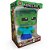 Pelucia minecraft zombie 18cm - estrela (unidade) - Imagem 1