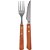 Talher jogo inox cabo de madeira 8pcs - bel (unidade) - Imagem 5