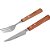 Talher jogo inox cabo de madeira 8pcs - bel (unidade) - Imagem 4