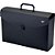 Maleta plastica com alca c/06 pasta suspen. em pp black - acp (unidade) - Imagem 1