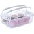 Caixa plastica multiuso gran box baixa alça/trava 5l - plasutil (unidade) - Imagem 1