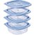 Pote plastico conj 4 potes pop qd 400ml - plasutil (kit) - Imagem 1