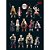 Caderno brochurao capa dura demon slayer 80fls - tilibra (pct.c/05) - Imagem 3