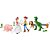 Boneco e personagem pixar storytellers 30th 5-pack - mattel (unidade) - Imagem 1
