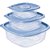 Pote plastico conj 3 potes pop qd p/m/g - plasutil (kit) - Imagem 1