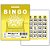 Bloco para bingo amarelo 90x112mm 96 folhas - animativa (pct.c/10) - Imagem 1
