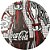Jogo americano coca-cola pop redondo 37,5cm - western (pct.c/06) - Imagem 1