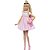 Barbie fashion deluxe style vest. rosa c/laço - mattel (unidade) - Imagem 1