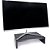 Suporte para monitor simples mdf 32,5x22x7cm preto - stalo (unidade) - Imagem 4