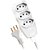 Extensao eletrica tripolar 3m 3 tomadas br - f.c. (unidade) - Imagem 1