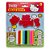 Massa para modelar criativa hello kitty + 3 moldes - leonora (kit) - Imagem 1