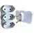 Adaptador para tomada multiplicador bipolar br - f.c. (pct.c/10) - Imagem 2