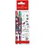 Caneta esferografica glimmer viagem gel az/pt - faber-castell (pct.c/04) - Imagem 1