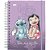Caderno 01x1 cp.dura colegial stitch smart c/elastico 80fls - dac (unidade) - Imagem 1