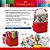 Caneta hidrografica vai e vem 50 cores c/estojo - faber-castell (pct.c/02) - Imagem 2