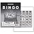 Bloco para bingo cinza 90x112mm 96 folhas - animativa (pct.c/10) - Imagem 1
