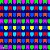 Tnt estampado 1,40m 40g bandeirinha neon - mewi (rl-25mts) - Imagem 1