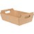 Cesta de papel kraft tam m 27x12x18,5cm - cristina (pct.c/10) - Imagem 1