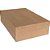 Caixa para presente com tampa kraft gg 28x38x11cm - cristina (pct.c/10) - Imagem 1