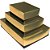 Caixa para presente com tampa madrid pq 14,5x19x7,5 text. do - cristina (pct.c/10) - Imagem 1
