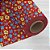 Tnt estampado 1,40m 40g chita vermelho - mewi (bo-25mts) - Imagem 2