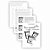 Livro caligrafia alibombom cd.vd pauta 123 72fl - romitec (pct.c/05) - Imagem 3