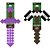 Boneco e personagem minecraft armas de batalha (s) - mattel (unidade) - Imagem 1