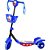 Patinete azul c/luz,som e cesta - dm toys (unidade) - Imagem 1