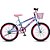 Bicicleta aro 20 jully azul c/cestinha - colli bike (unidade) - Imagem 1