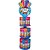 Doce push pop tradicional torre - bazooka candy (dp.c/30) - Imagem 1