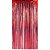 Artigo para decoracao cortina metaliz. vermelho 1x2m - make+ (unidade) - Imagem 1