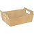 Cesta de papel caixote kraft tam g 32x24x11cm - cromus (pct.c/10) - Imagem 1